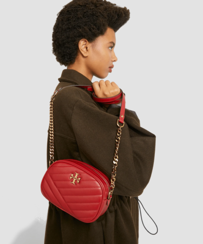 Tory Burch Kira Chevron Small Camera Bag