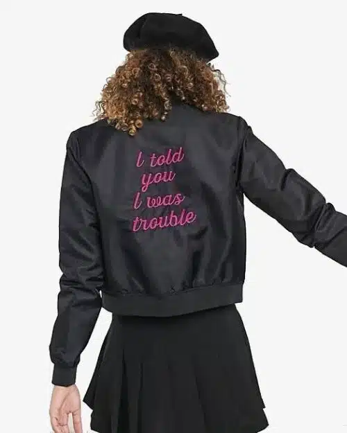 Fred Perry x Amy Winehouse Embroidered Lyric Jacket, Black