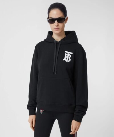 Burberry Monogram Motif Cotton Hoodie
