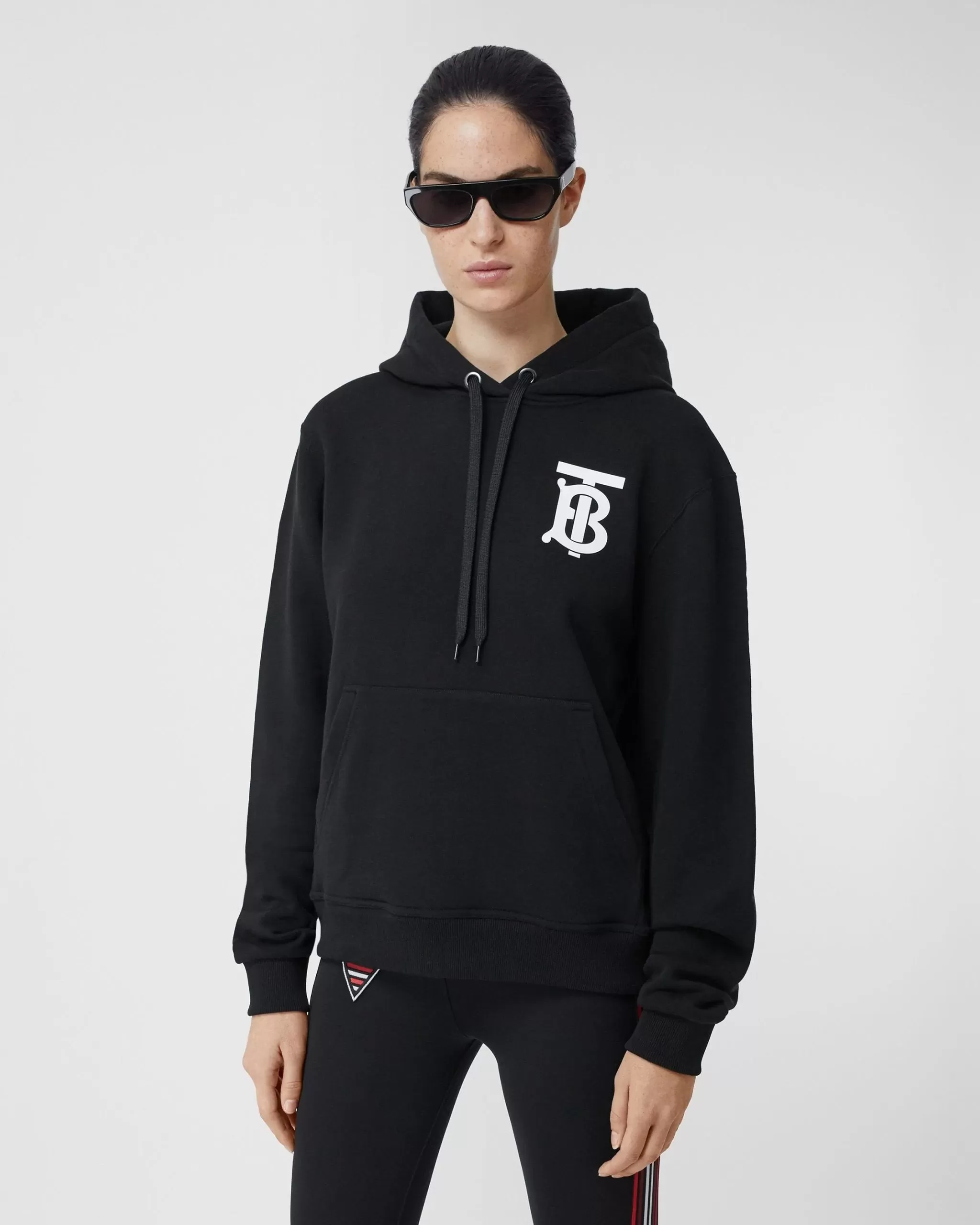 Burberry Monogram Motif Cotton Hoodie