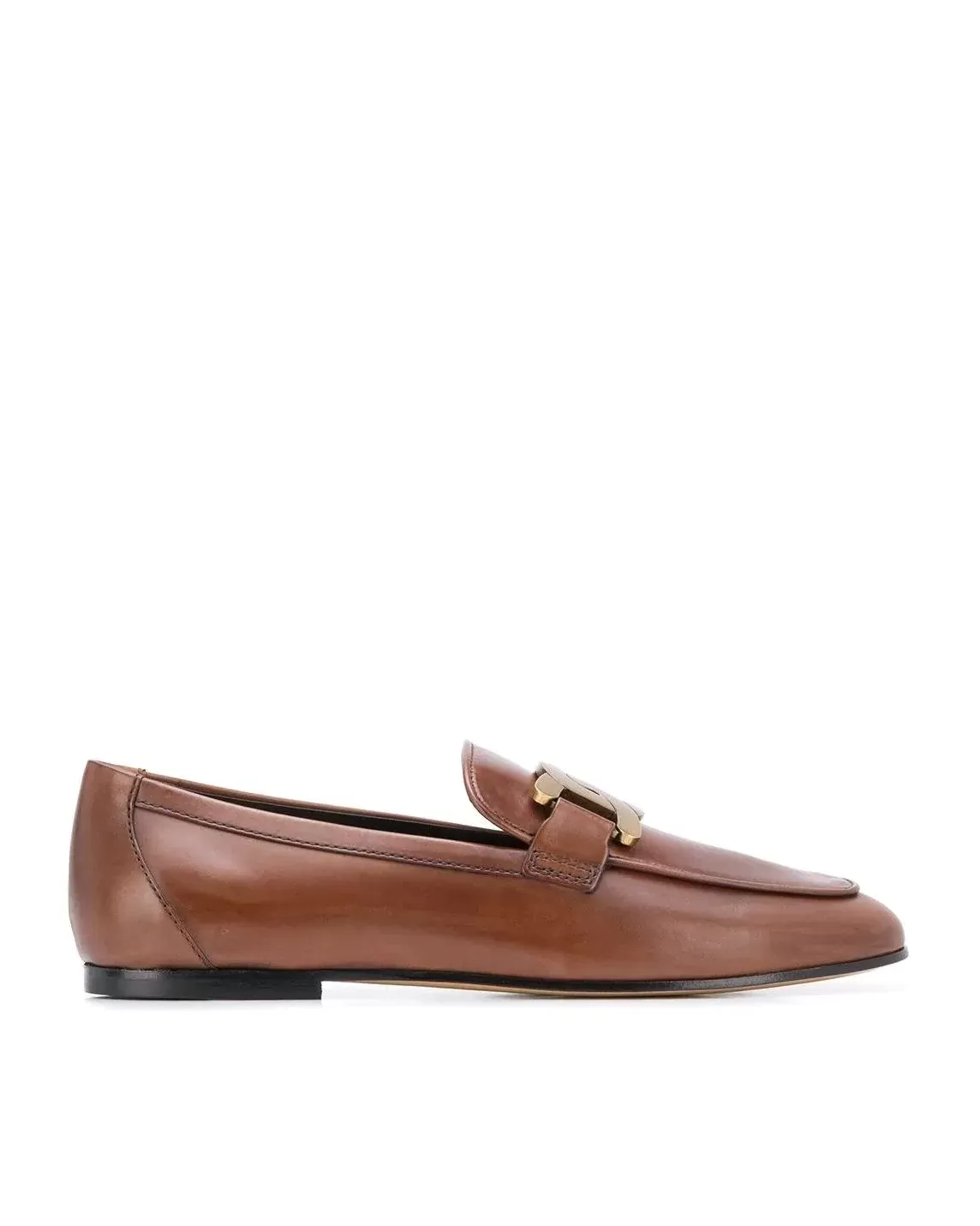 Tod's Almond-Toe Leather Loafers