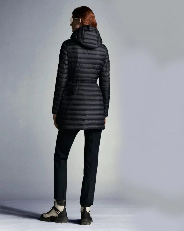 Moncler Barbel Long Down Jacket