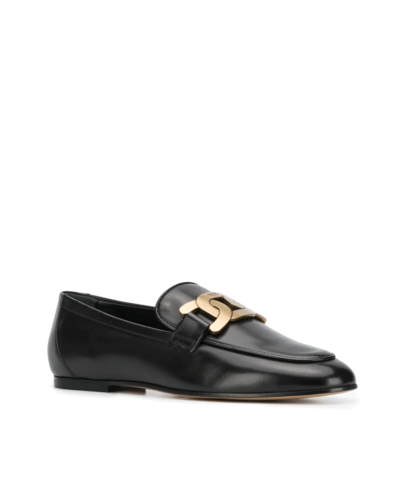 Tod's Almond-Toe Leather Loafers