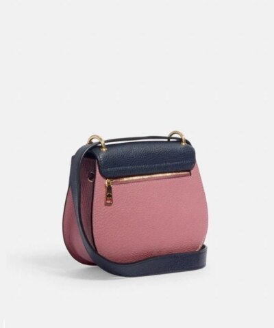 Coach Remi Saddle Bag In Colorblock Signature Canvas
