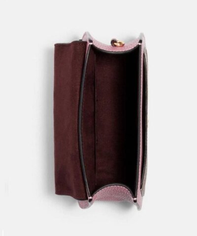 Coach Remi Saddle Bag In Colorblock Signature Canvas