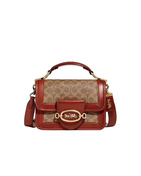 Coach Hero Shoulder Bag In Signature Canvas