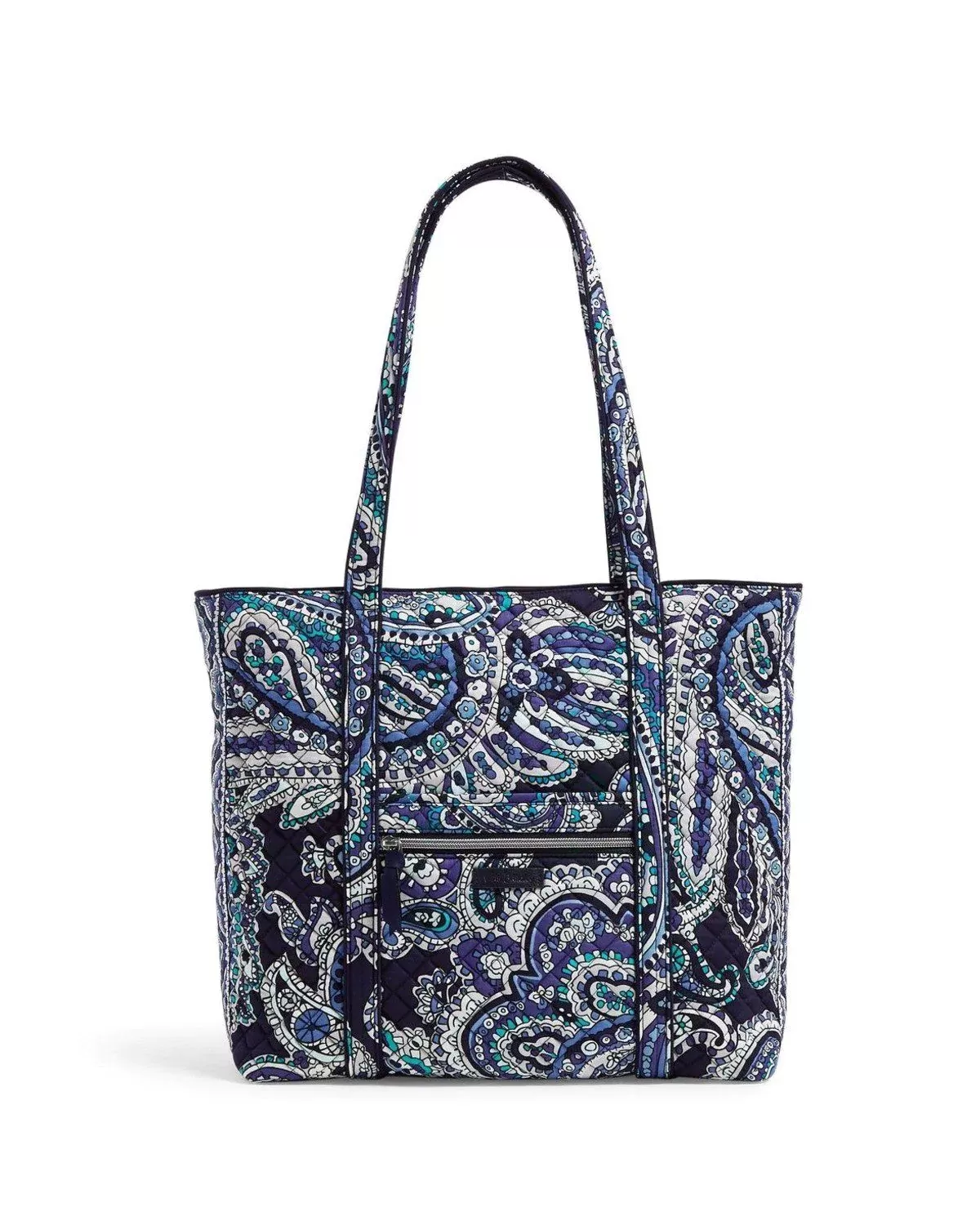 Vera Bradley Iconic Small Vera Tote in Deep Night Paisley