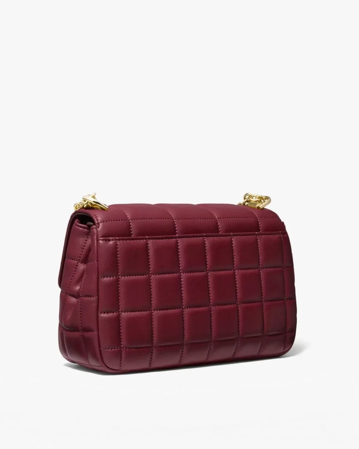 Michael Kors SoHo Large Quilted Leather Shoulder Bag, Red