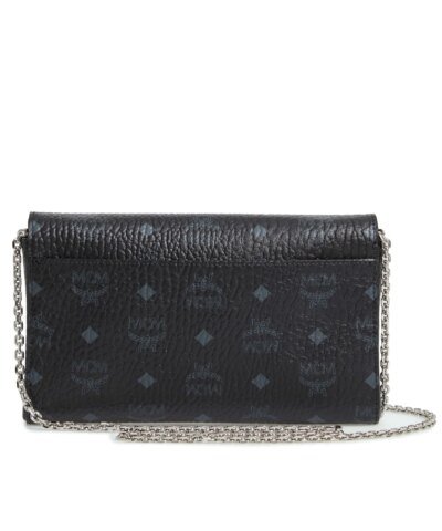 MCM Millie Monogrammed Leather Crossbody Bag