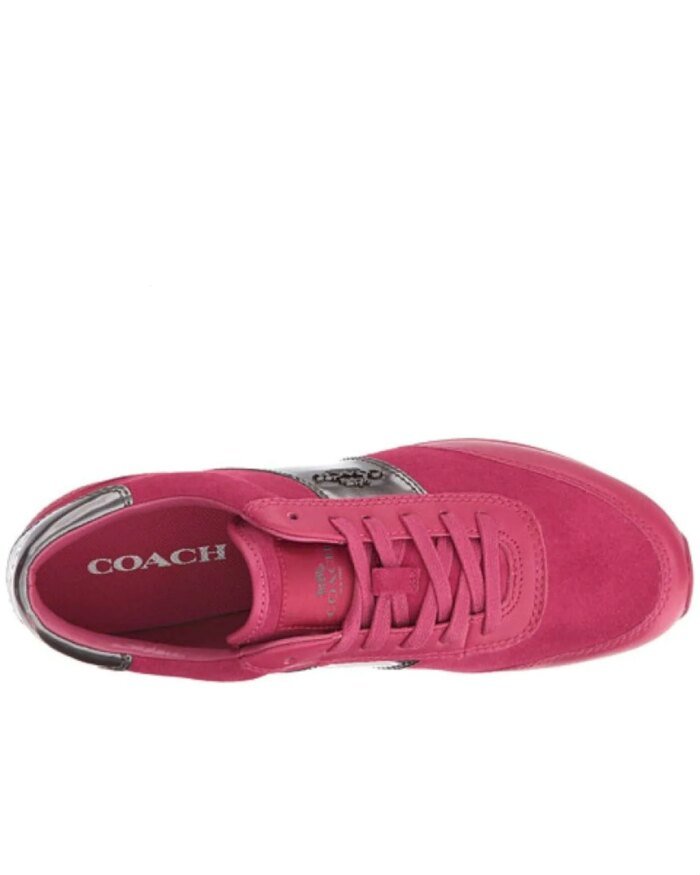Coach Womens Raylen Suede Low Top Lace Up Fashion Sneakers