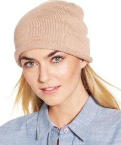 Collection XIIX Lightweight Rolled Edge Beanie Navy Night - Fashionbarn shop