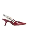 Dior J'Adior Red Patent Calfskin Slingback