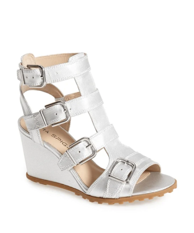 VIA SPIGA 'Luxie' Wedge Sandal-VIA SPIGA-Fashionbarn shop