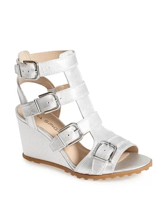 VIA SPIGA 'Luxie' Wedge Sandal-VIA SPIGA-Fashionbarn shop