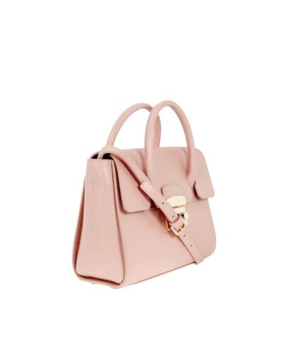 Furla Metropolis Ladies Small Leather Satchel In Moonstone