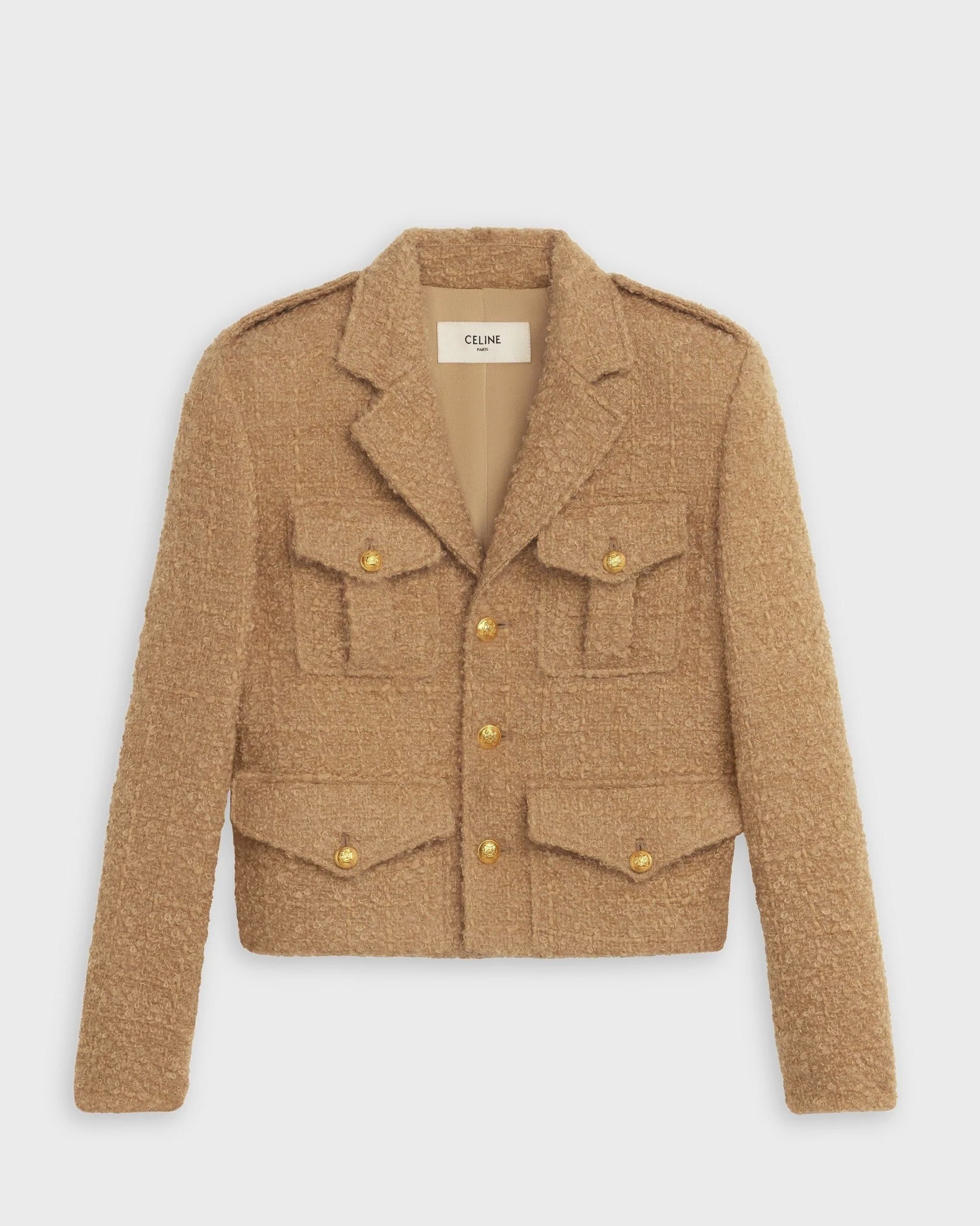 Celine 'Chasseur' Jacket In Mohair Wool