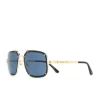 Cartier Men's CT0194S Square Tinted Sunglasses