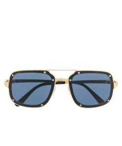 Cartier Men's CT0194S Square Tinted Sunglasses