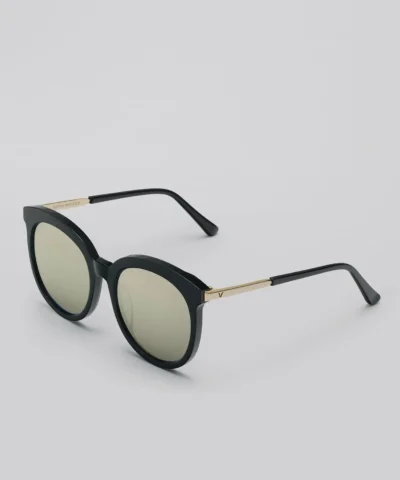 Gentle Monster Lovesome Tale 01 Sunglasses, Black