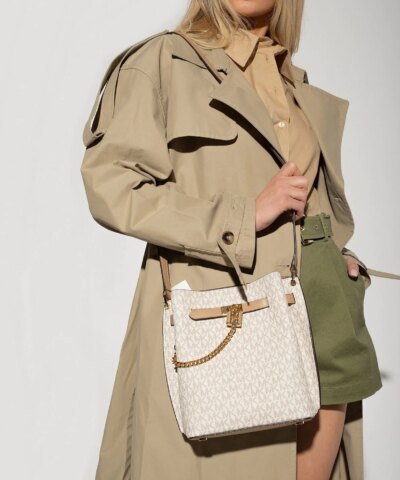 Michael Kors Hamilton Legacy Medium Logo Messenger Bag