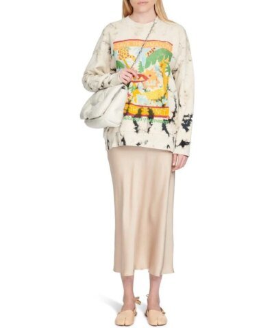 Maison Margiela Tabi Ballerina Shoes, Beige