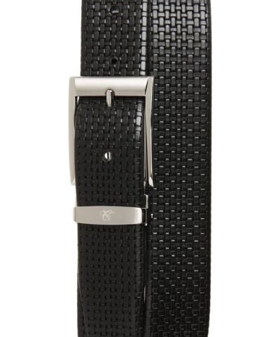 CANALI textured buckle belt