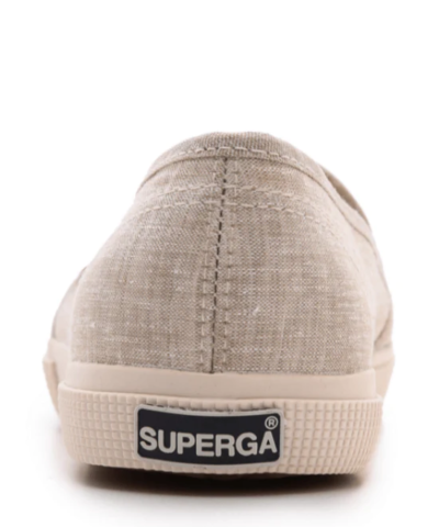 SUPERGA Beige Cotu Slip On Sneakers-SUPERGA-Fashionbarn shop