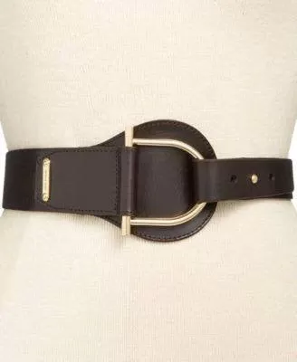 Michael Kors Tapered Pullback Belt Black