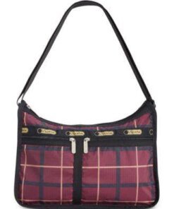 LeSportsac Deluxe Everyday Bag Violet Chettah