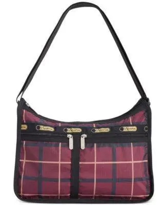 LeSportsac Deluxe Everyday Bag Violet Chettah