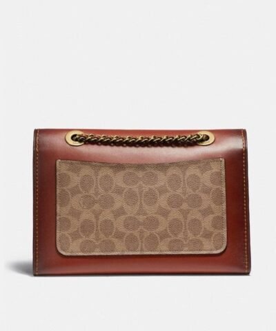 Coach Parker In Colorblock Signature Canvas