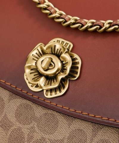 Coach Parker In Colorblock Signature Canvas