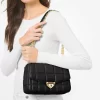Michael Kors SoHo Large Quilted Leather Shoulder Bag, Black