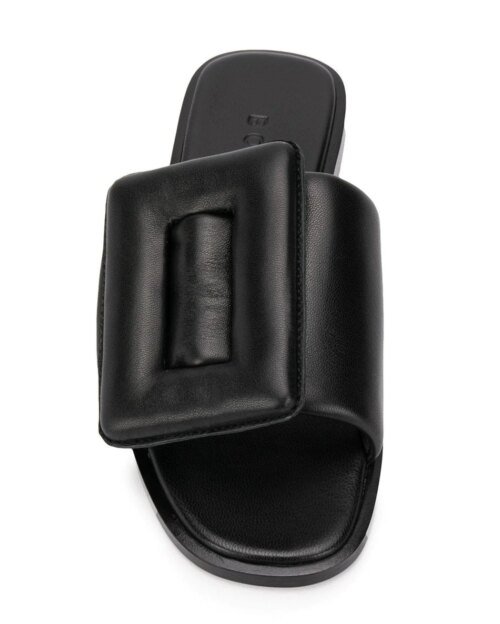Boyy 'Puffy' Single Band Buckle Leather Sandal