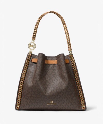 Michael Kors Mina Large Logo Shoulder Bag