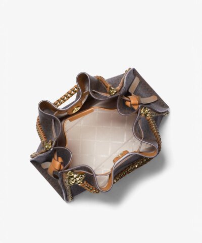 Michael Kors Mina Large Logo Shoulder Bag