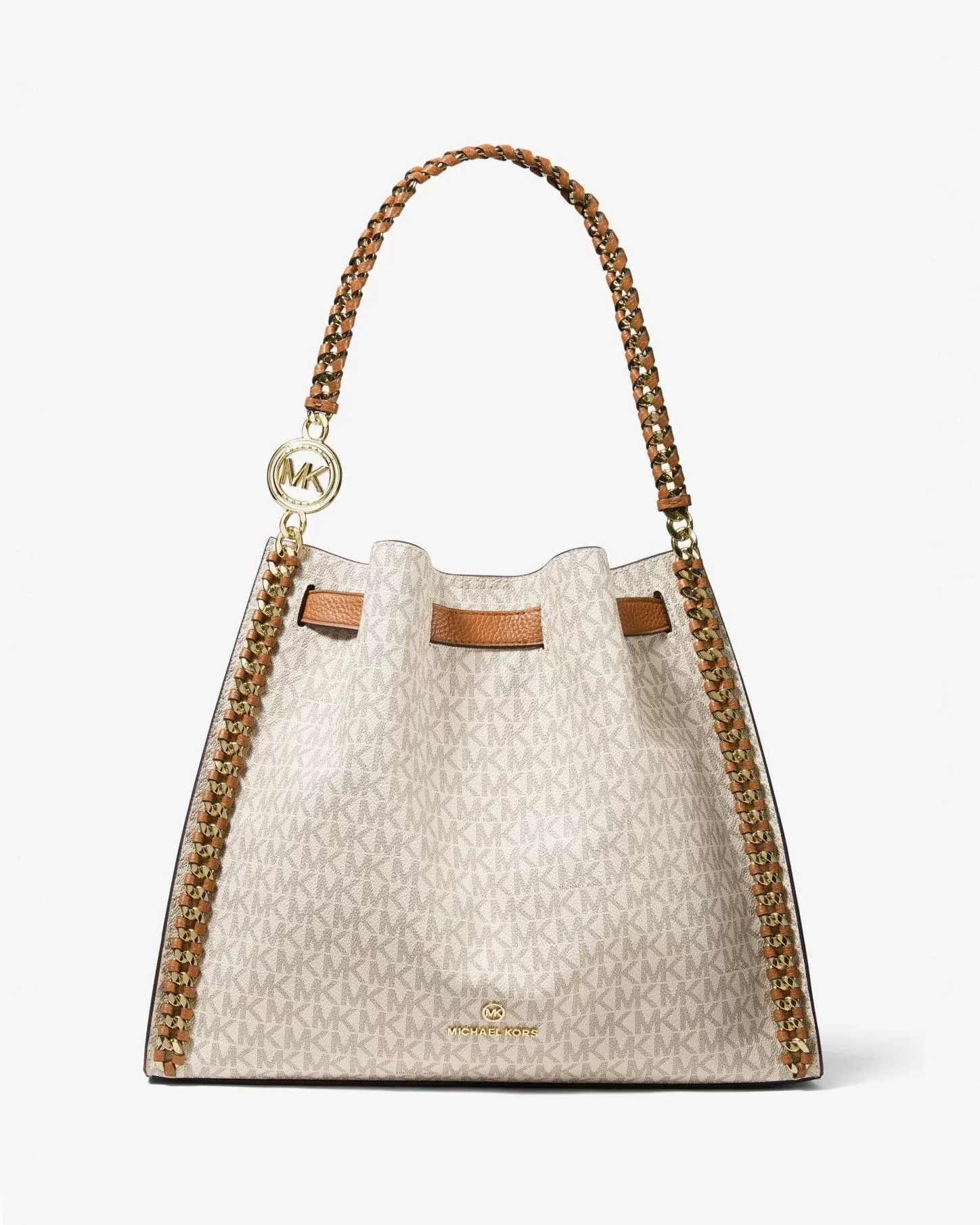 Michael Kors Mina Large Logo Shoulder Bag