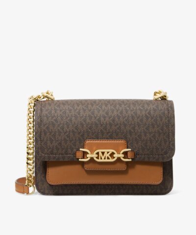 Michael Michael Kors Heather Large Logo Shoulder Bag