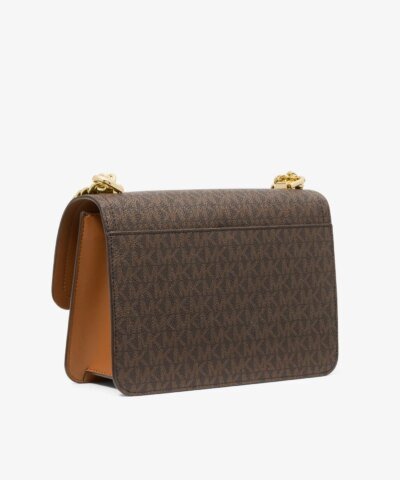 Michael Michael Kors Heather Large Logo Shoulder Bag