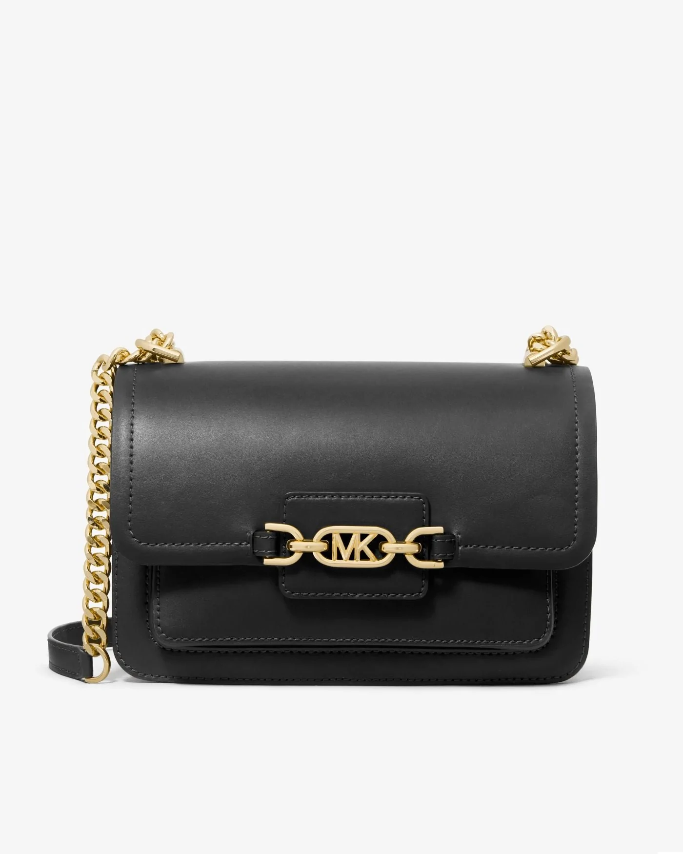 Michael Michael Kors Heather Leather Shoulder Bag