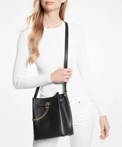 Michael Kors Hamilton Legacy Medium Leather Messenger Bag