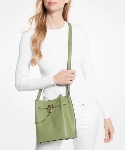 Michael Kors Hamilton Legacy Medium Leather Messenger Bag