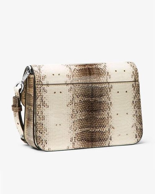 MICHAEL Michael Kors Sloan Editor Snake-Embossed Leather Shoulder Bag