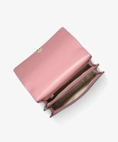 MICHAEL MICHAEL KORS Mott Large Embellished Leather Crossbody Bag