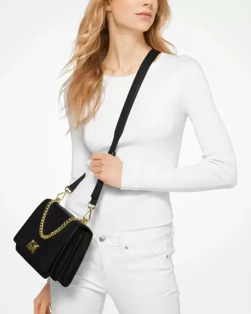 MICHAEL MICHAEL KORS Mott Leather Crossbody Bag