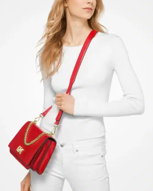 MICHAEL MICHAEL KORS Mott Leather Crossbody Bag