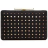 Vince Camuto Luv Minaudiere Black gold