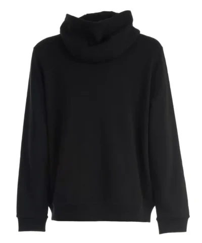 Burberry Logo and monogram-print cotton hooded sweatshirt