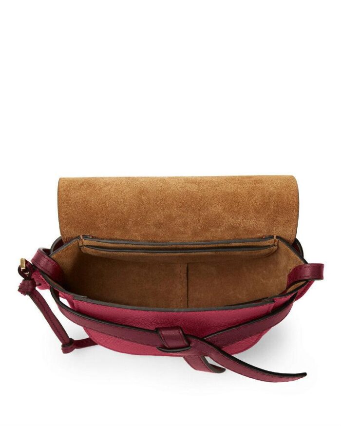 Loewe Gate Mini Bag Raspberry Wine