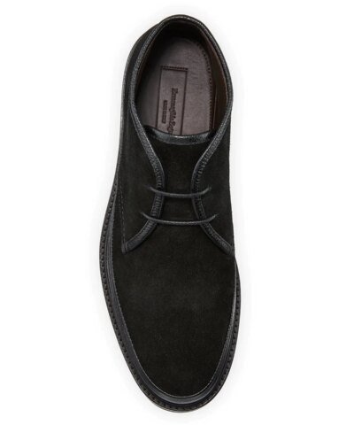 Ermenegildo Zegna Trivero Suede Chukka Boots